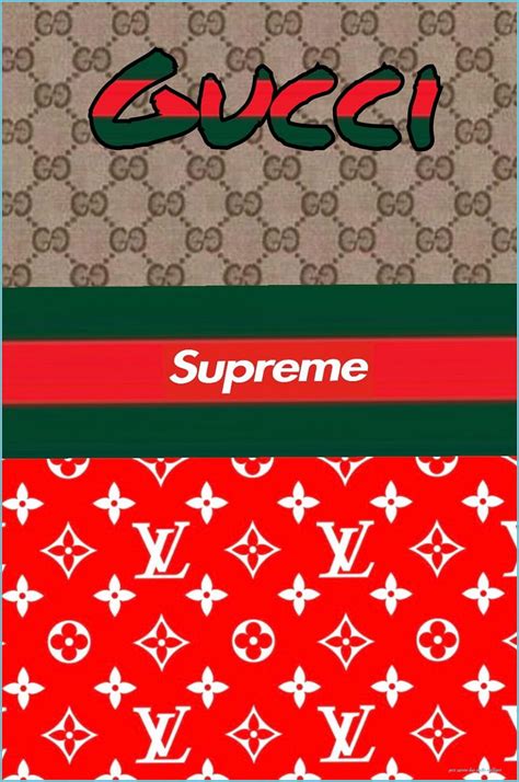 gucci meets louis vuitton supreme